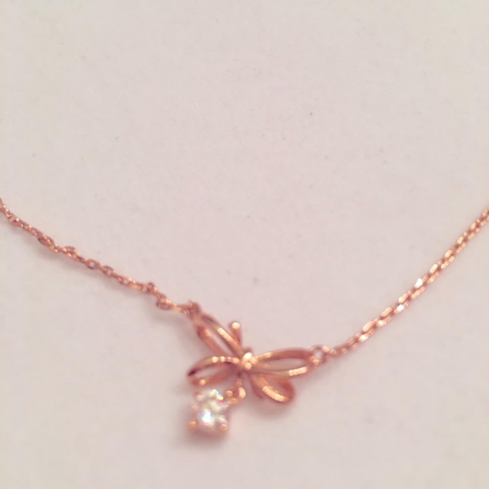 18kt Rose gold plated choker/necklace. Brand New. - Picture 4 of 6
